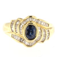Anello Fanton Gioielli Donna ANELLI ZAFFIRO in Oro giallo Zaffiro 1.05 Ct FG40016795 - FG40016795